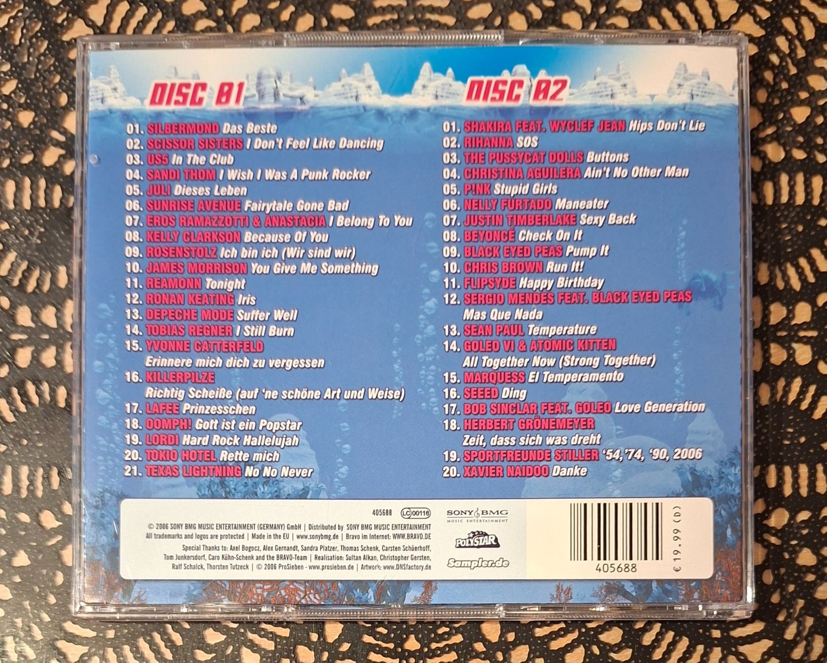 CDs: Bravo Hits - The Hits 2006, 2CD Hit Compilation Sampler 2006 – Gebraucht aus Amriswil von Celini3 1