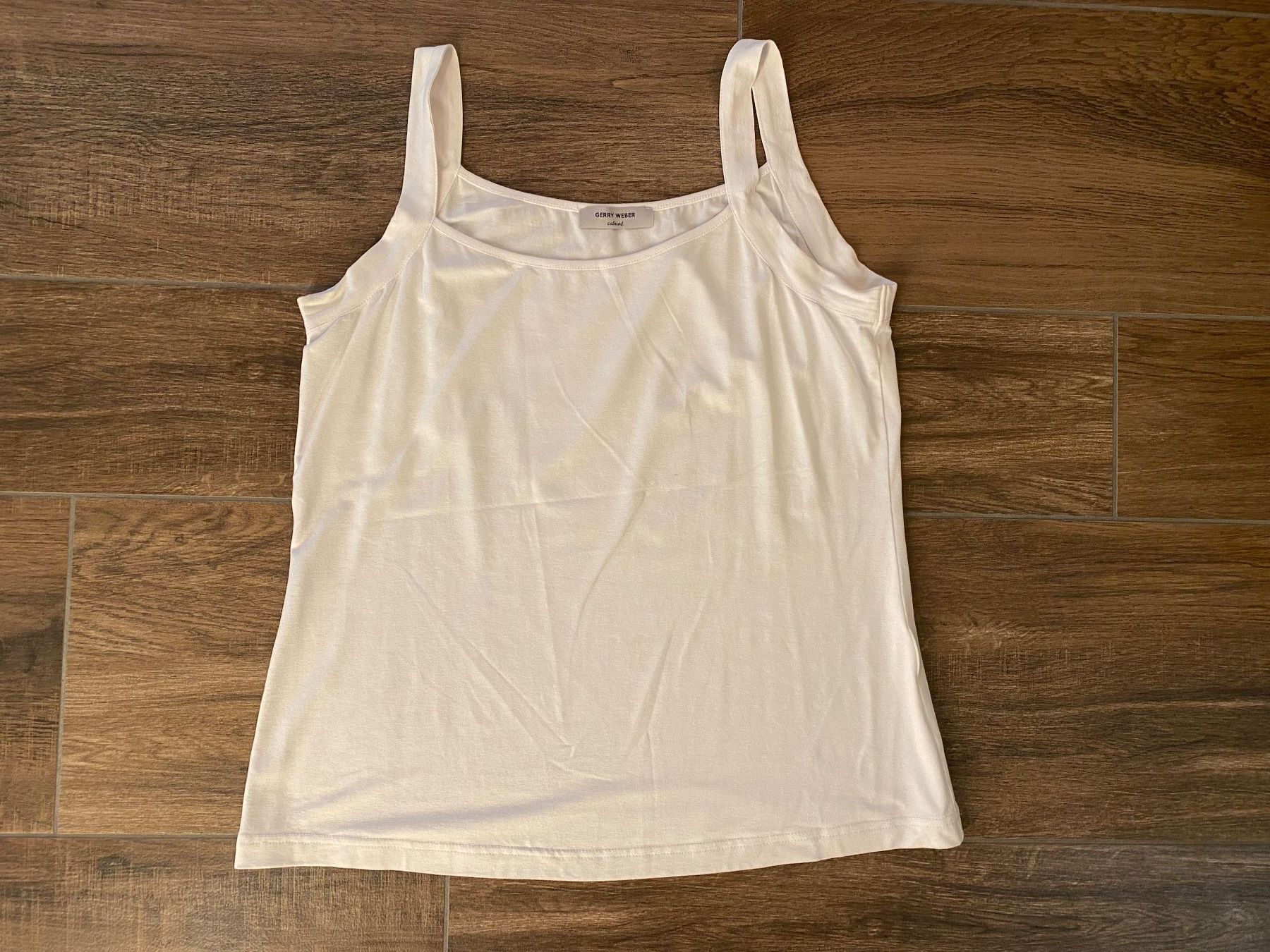 Gerry Weber Top: Gerry Weber Top casual weiss Gr. 40 – Usato da Pratteln venduto da a23_j2gs