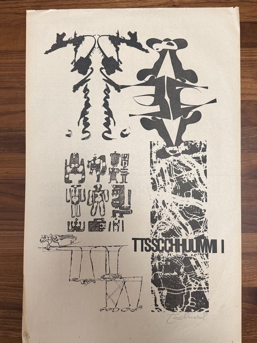 Grafica & Litografie: Otto Tschumi - Offsetdruck handsigniert – Usato da Solothurn venduto da NUVICO 2