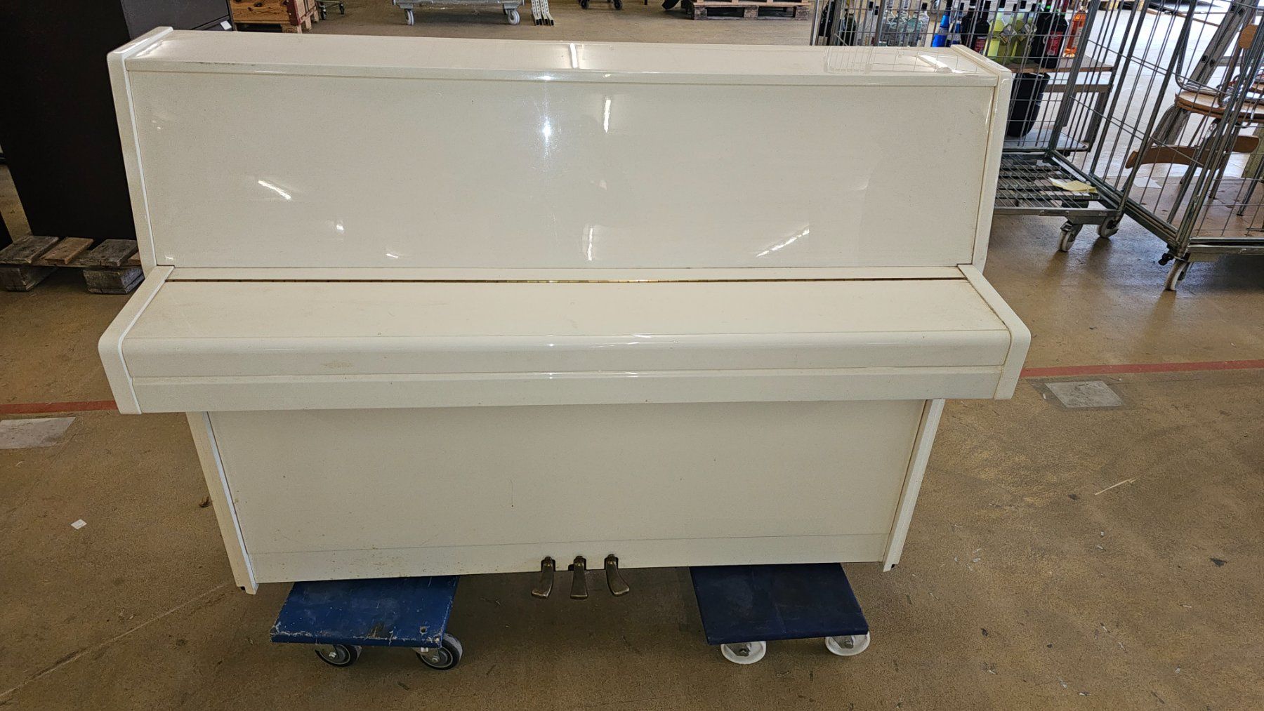 Yamaha Strumenti musicali: YAMAHA MP80N Akustik Klavier Weiss – Usato da Diessenhofen venduto da Osio 2