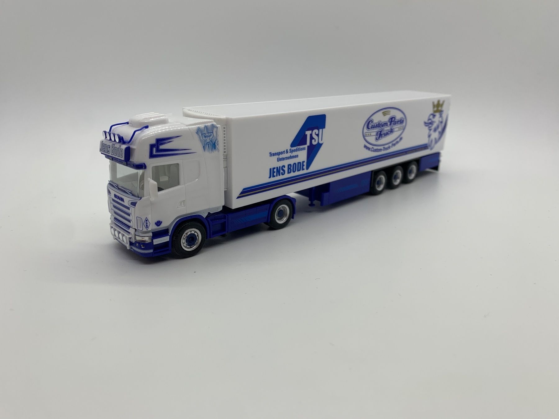 Herpa Modellini d'auto: Herpa Scania Jens Bode 1/87 – Usato da St. Erhard venduto da Michel164 1