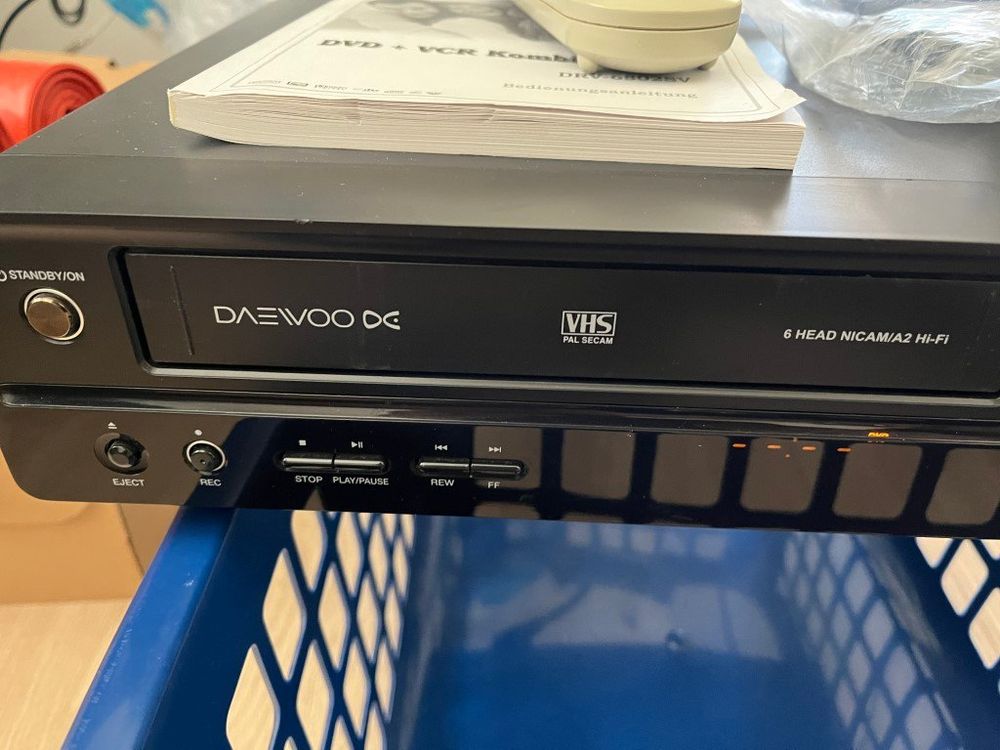 VHSDVD Combo Gerät Recorder inkl. Überspielen Daewoo Kaufen auf Ricardo