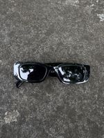 H&M Thick Frame Sunglasses Black Vintage