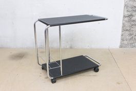 Servierwagen / Servierboy aus Lochmetall auf Rollen