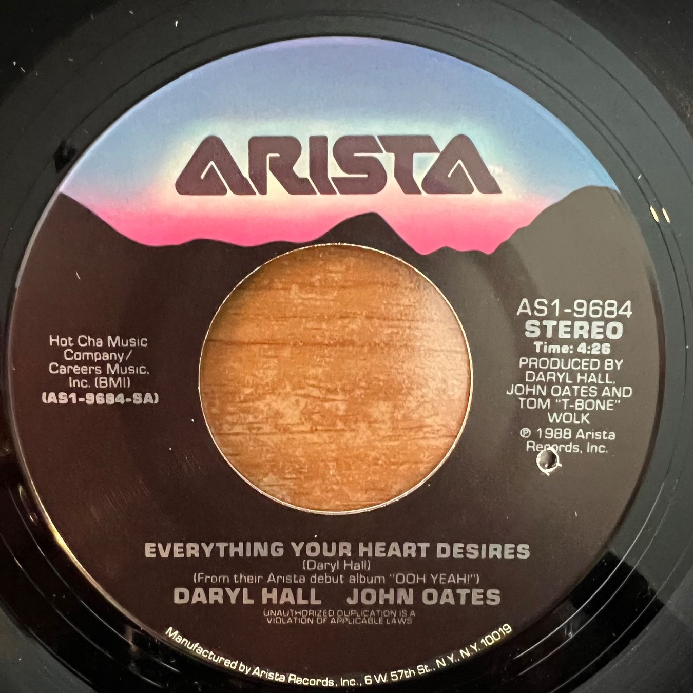 Dischi in vinile: Daryl Hall & John Oates -Everything Your Heart Desires/ 1.US – Usato da Gais venduto da soundcave57 1