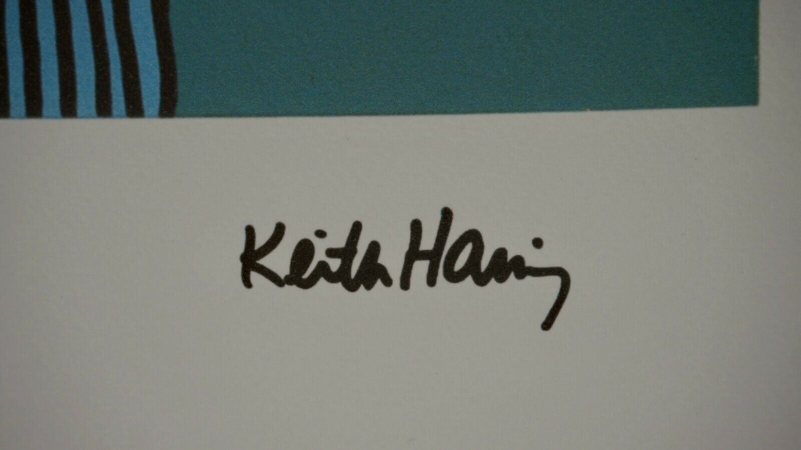 Foto & Immagini: KEITH HARING   HANNUMMERIERT DRUCKSIGNIERT – Usato da Gersau venduto da grafik-kunst 3