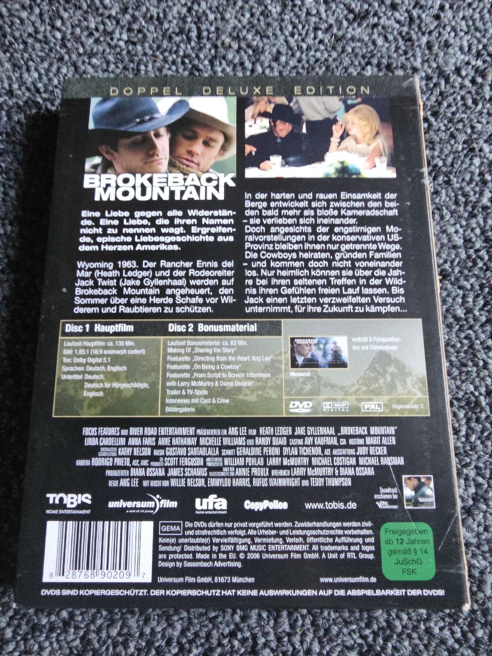 Tutti i DVDs: Brokeback Mountain (22851) – Usato da Ruswil venduto da jan_bxl5 1
