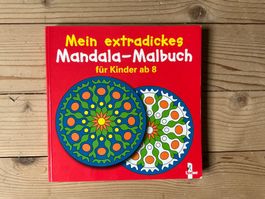 Mandala Malbuch - extragross f. Kinder ab 8 Jahren top