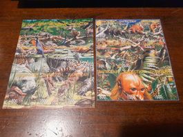 Bloc de timbres Dagestan, faune rare, collection été!