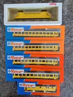 Locomotive Märklin et voitures Roco alternatif et continu