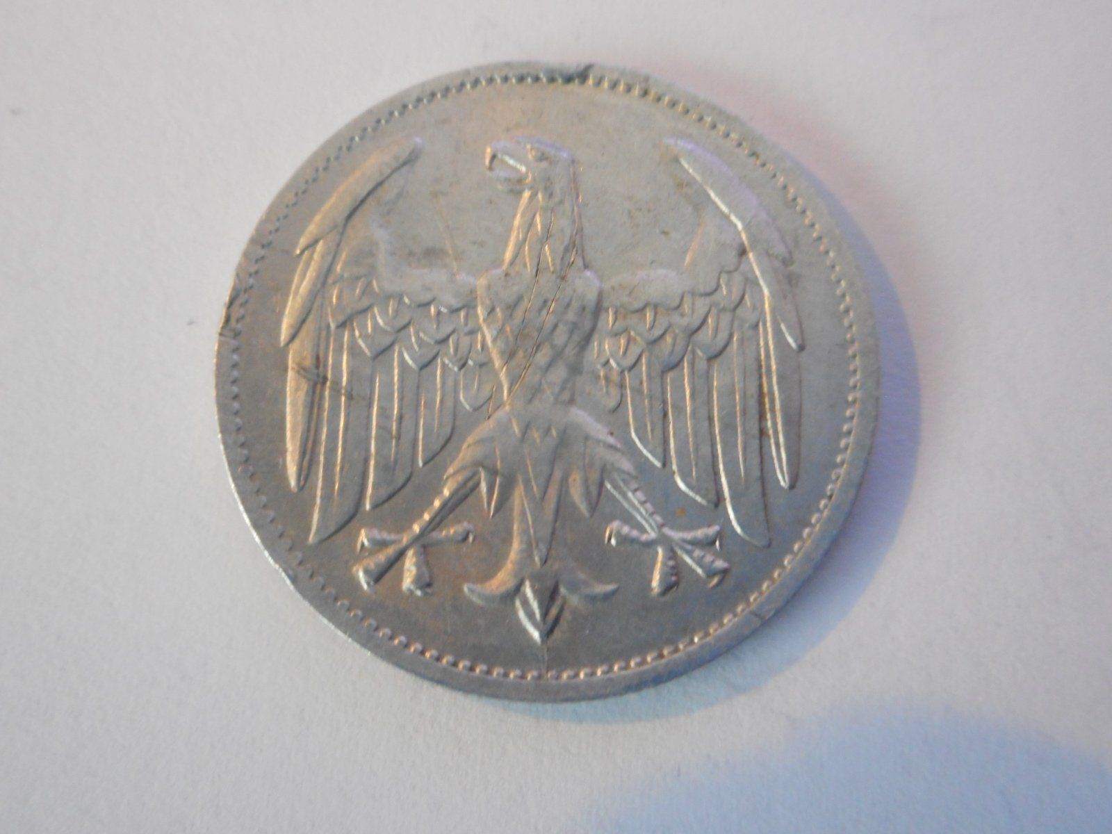 Alle Münzen: 1922  A   3 Mark Alu – Gebraucht aus Kriegstetten von pizlad2010 2