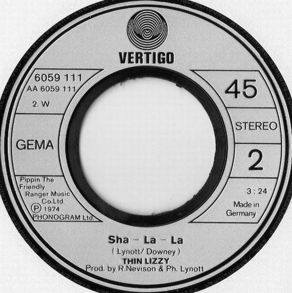 Schallplatten: Thin Lizzy Philomena 7" D 1974 Rar!!!! – Gebraucht aus Thun von Pemoya 3