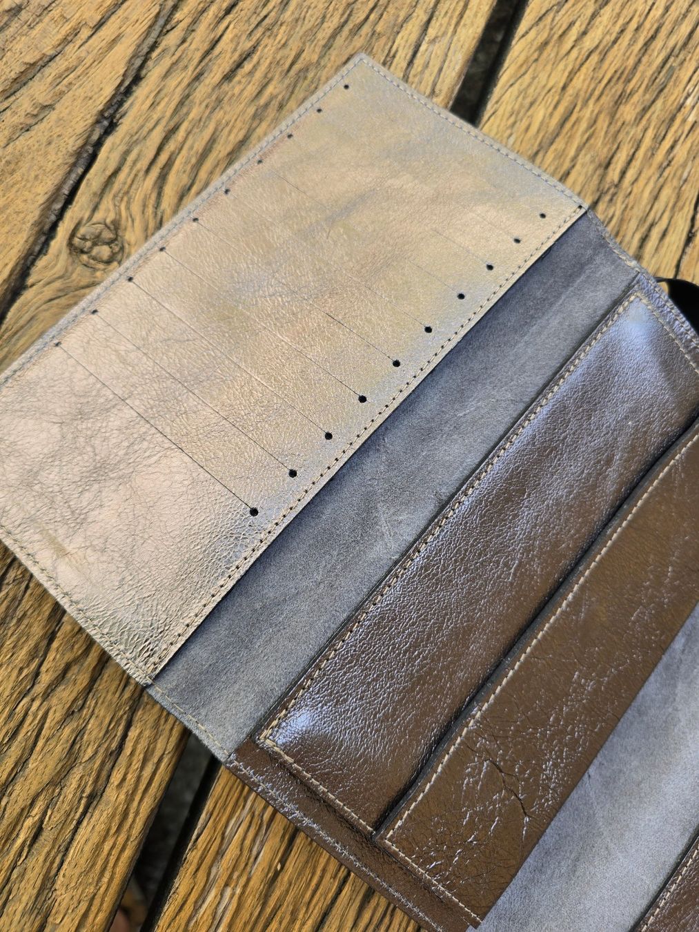 Portemonnaie: Accessoires: Brieftasche/Geldbörse Leder-MACHARTEN – Neu (gemäss Beschreibung) aus Romanshorn von Rachacha 3