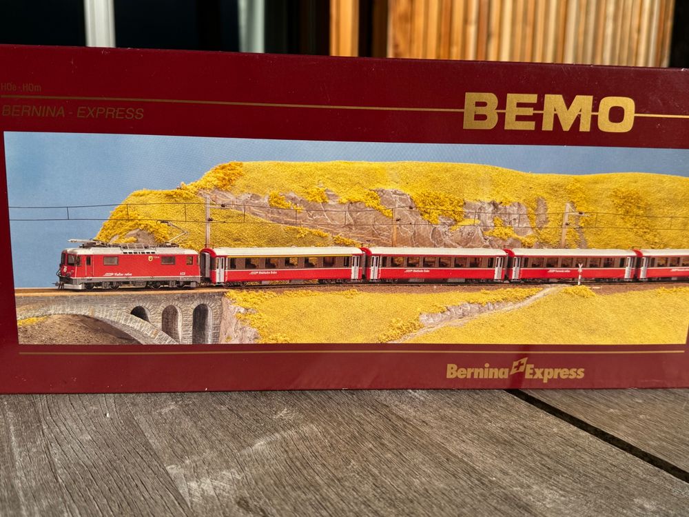 RhB Bemo 7258 130 Bernina Express Set neuwertig komplett (Gebraucht) in ...
