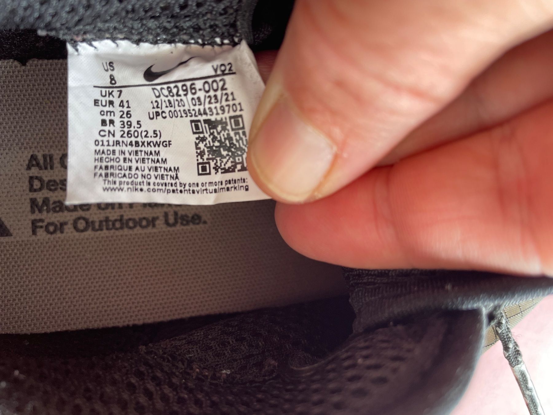 Scarpe da uomo: Nike ACG Mountain Fly Low, Schwarz, Grösse 41 – Usato da Zollikofen venduto da d.rind 2