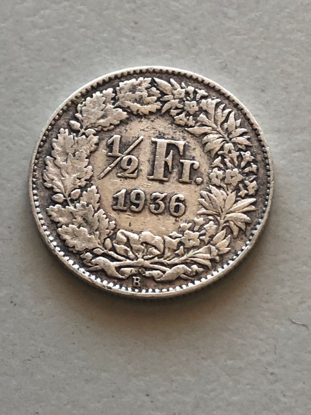 Tutti le monete: 50 Rp. 1936 – Usato da Schötz venduto da Odpa