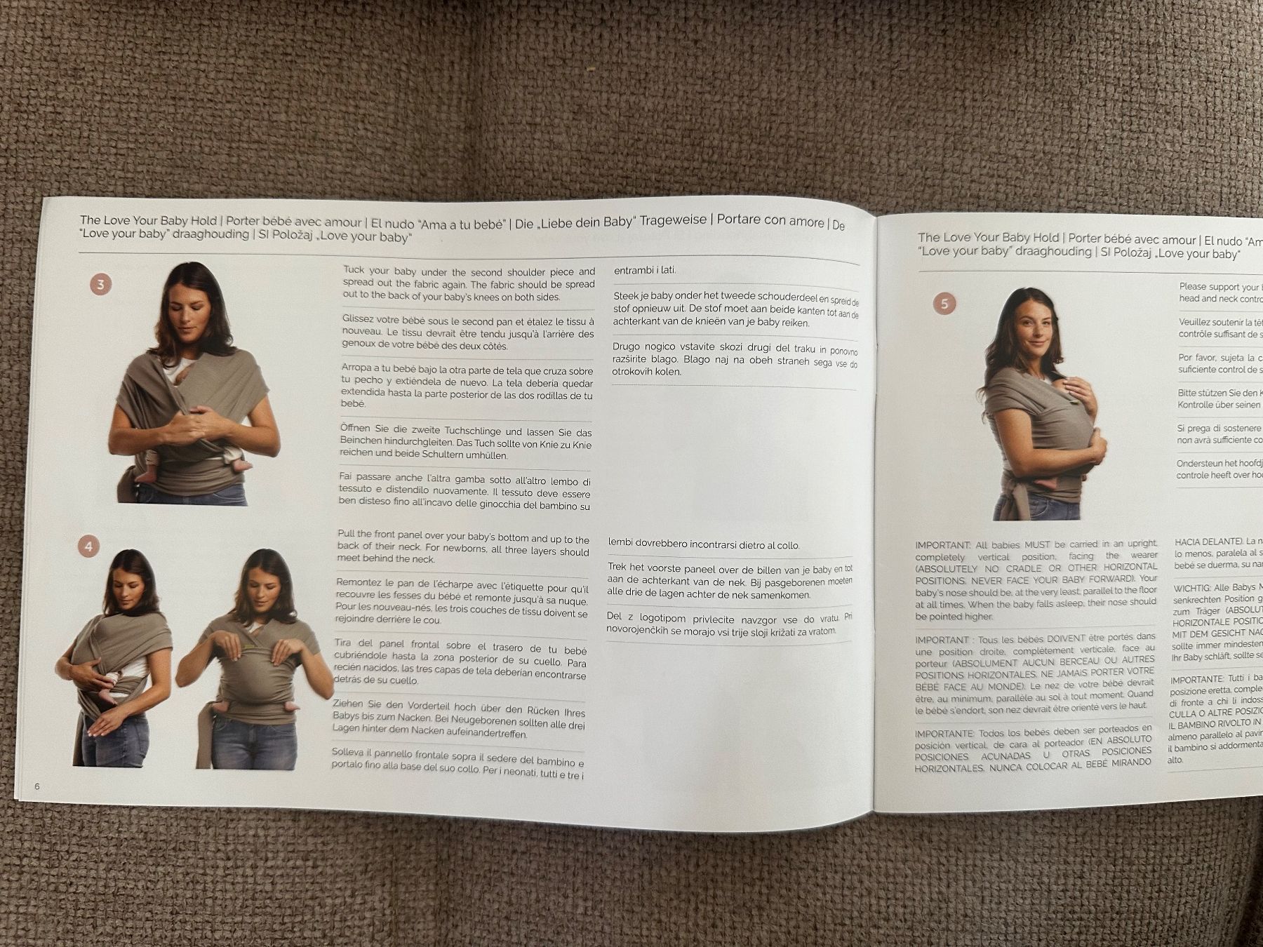 Bauch- & Rückentragen: Baby Wrap Boba – Neu (gemäss Beschreibung) aus Affoltern am Albis von ane_5827 3