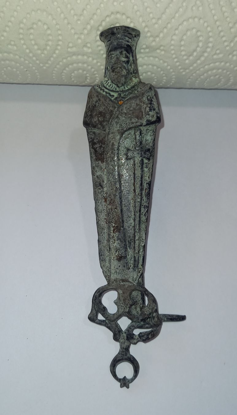 Sculture & Statue: Gewandfiebel aus Messingbronce – Usato da Reiden venduto da jasi029