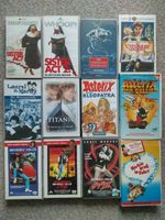Sammlung von VHS-Video-Kassetten / 12 Stück