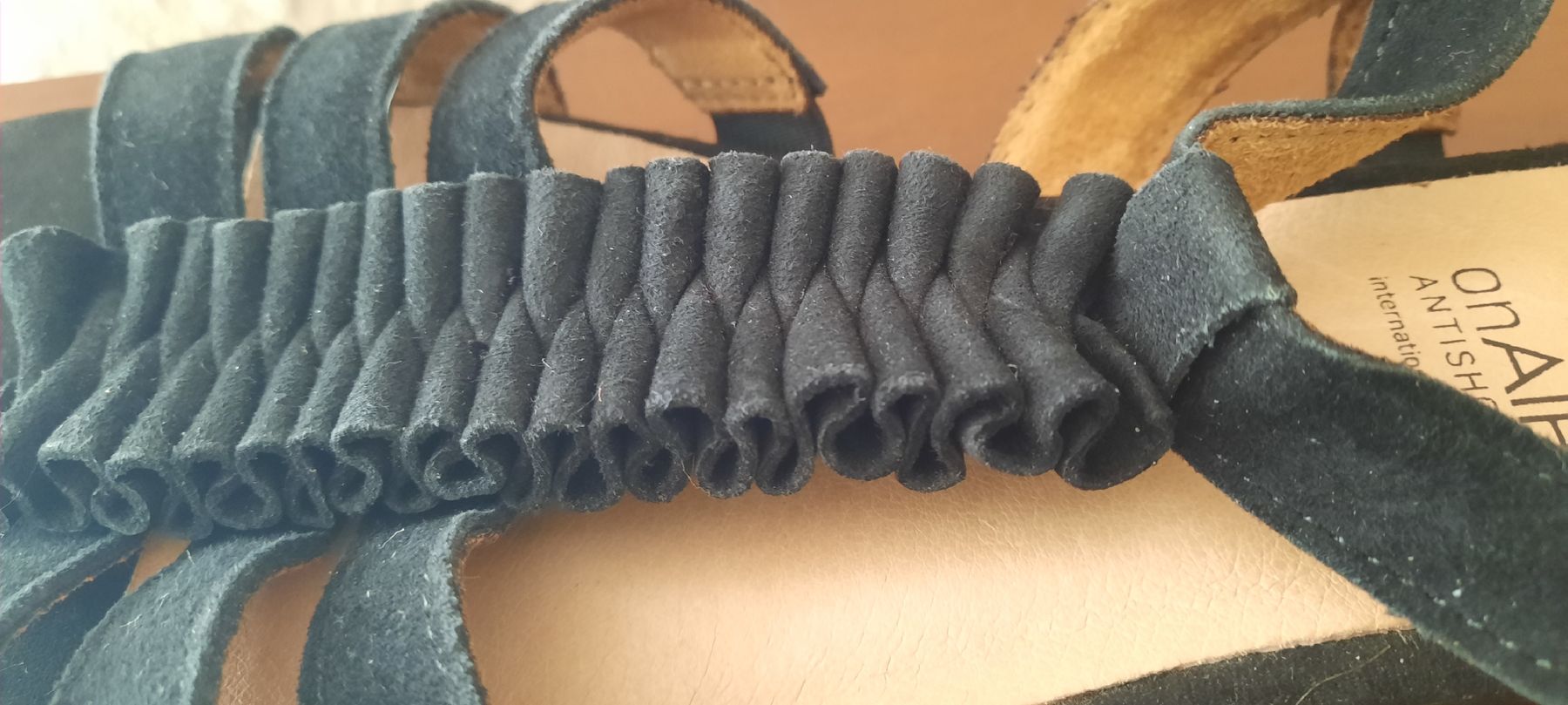 Damenschuhe: Sandale Wildleder schwarz, Gr.41 – Gebraucht aus Reinach BL von sunstar19 5