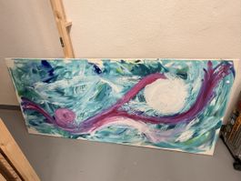 Sammlung französischer Kunstwerke Acryl auf Leinwand
