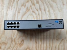 HP 1620-8G JG912A Web-Managed Switch inkl. Rackmount Winkel