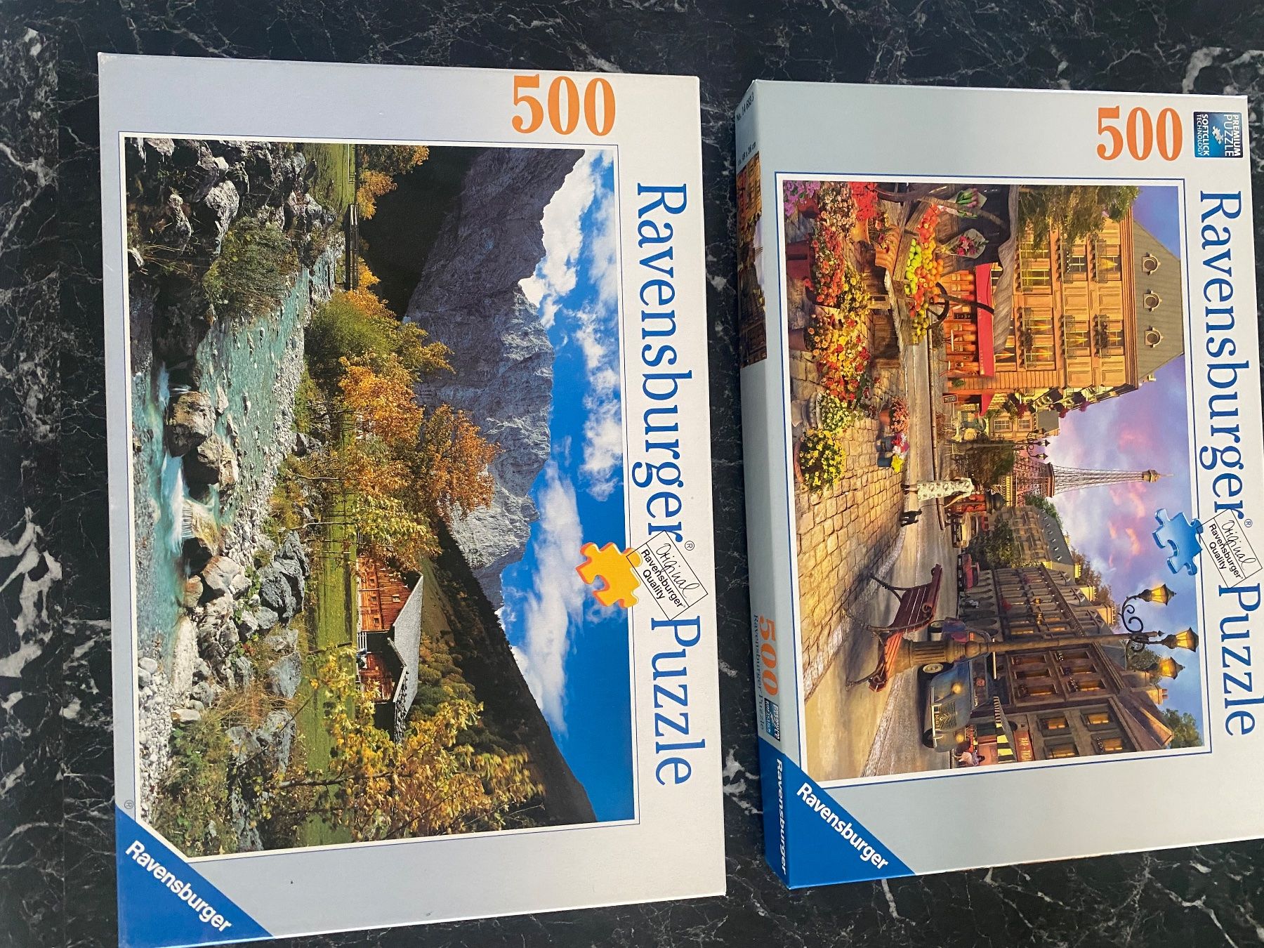 Ravensburger Puzzle: 2 Puzzle 500 Stück – Usato da Magden venduto da Uuly