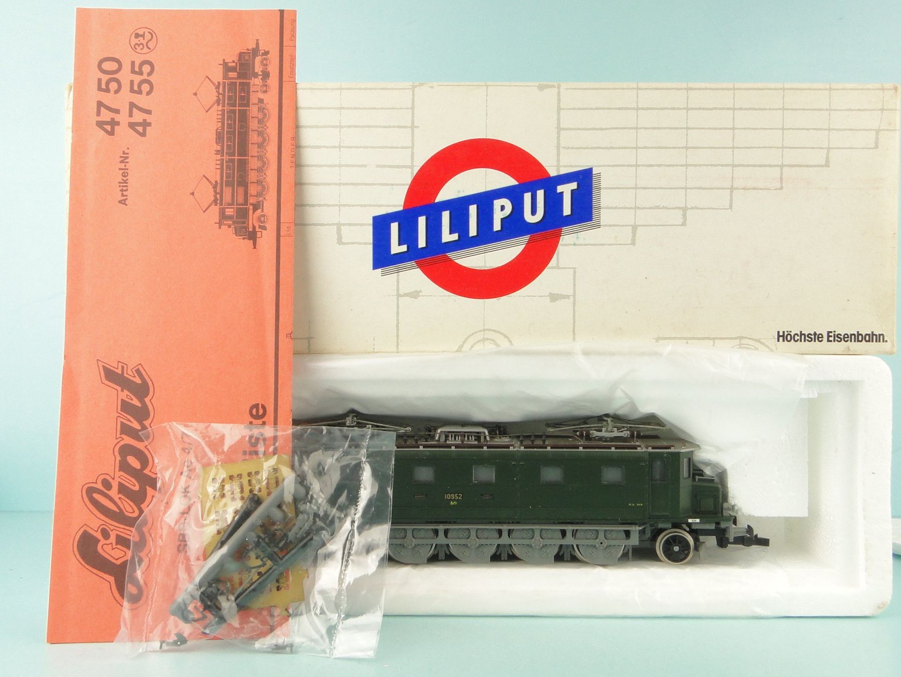 Liliput Modellini di ferrovie: Liliput 147 50 SBB Ae 4/7 – Usato da Bülach venduto da cann11 1