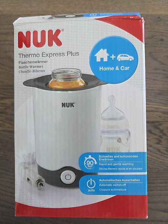 Pasti del neonato: Nuk Thermo Express Plus Flaschenwärmer – Usato da Oberrohrdorf venduto da nad_9cxj 1