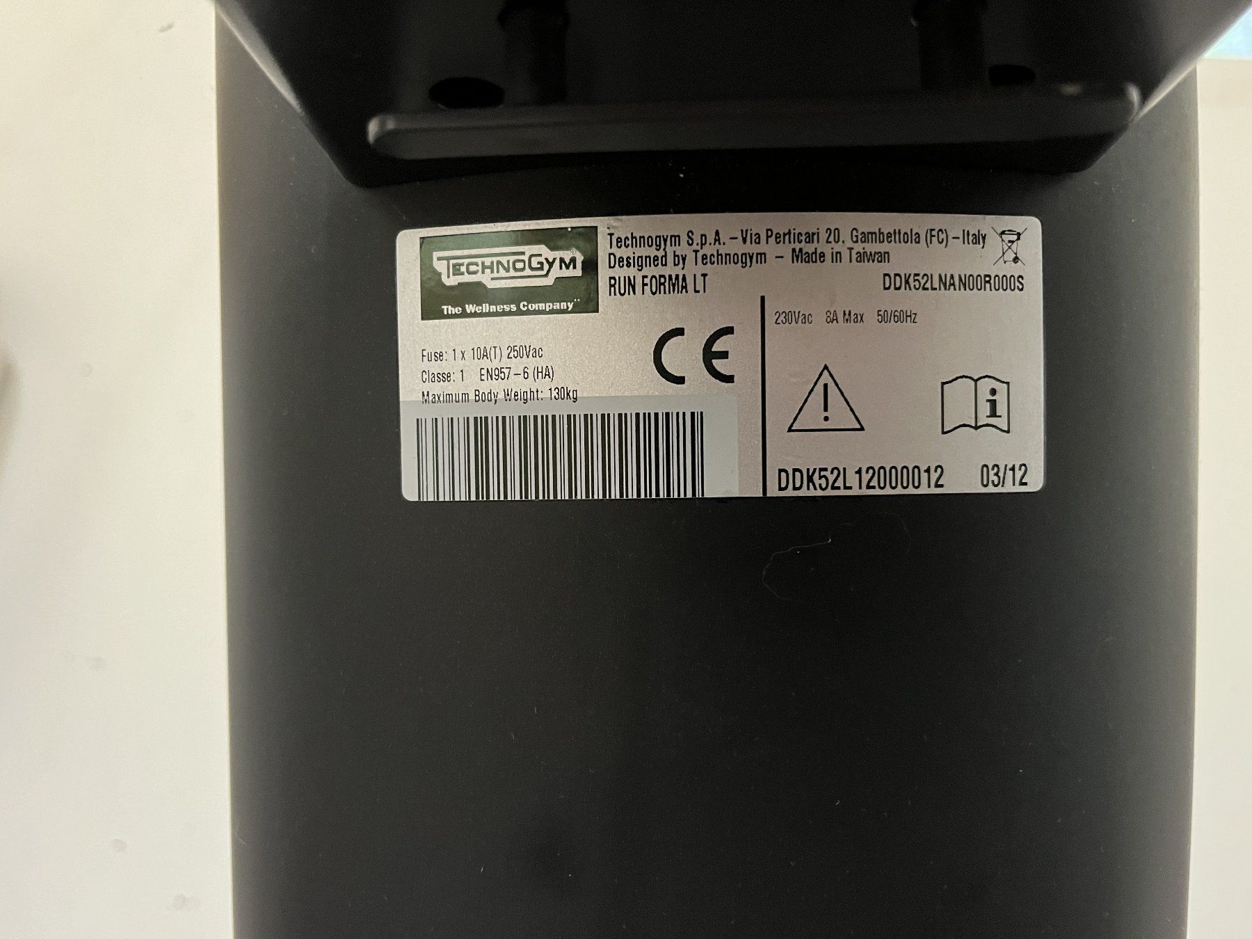 Technogym Hometrainer: Laufband - Technogym – Usato da Zürich venduto da ChrisKam 2