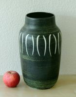 Vase en céramique, motif "crocodile", Scheurich 547, 1970s