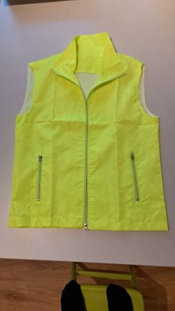 Neongelbe Weste/Gilet Grösse M Neu