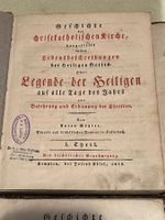 buch, geschichte katholische kirche 1819, bd. 1-4 aus kloste
