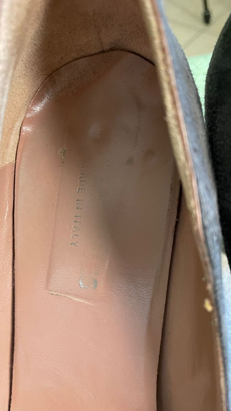Scarpe da donna: Pumps Wildleder grau Les Venues Gr. 39 – Usato da Birsfelden venduto da Nic21 7