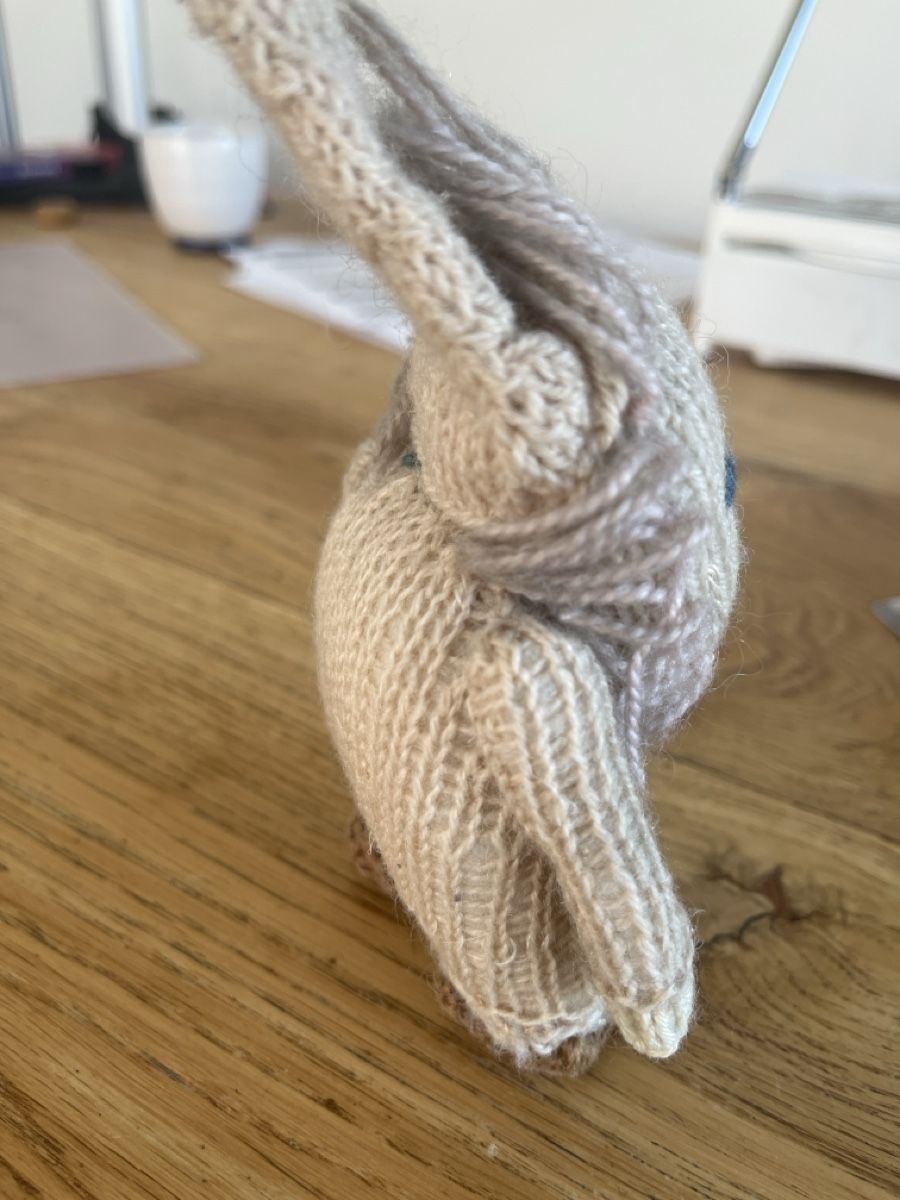 Figuren: Figur von Hand gestrickt  15cm – Gebraucht aus Benken SG von wingwinj 2