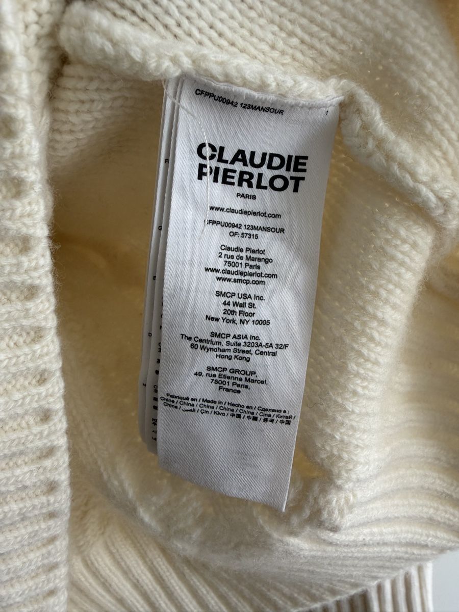 Claudie Pierlot Maglioni & Felpe: Claudie Pierlot Strickpullover, Wollmischung, Gr. 2 - TOP! – Nuovo (secondo la descrizione) da Winterthur venduto da marisole4 2