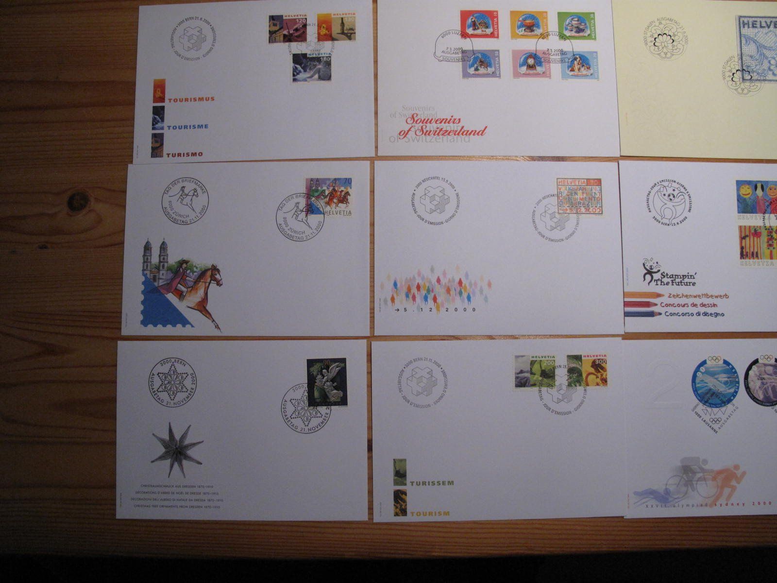 Tutti i francobolli: Schweiz FDC 2000 – Usato da Wil SG venduto da fva01 2