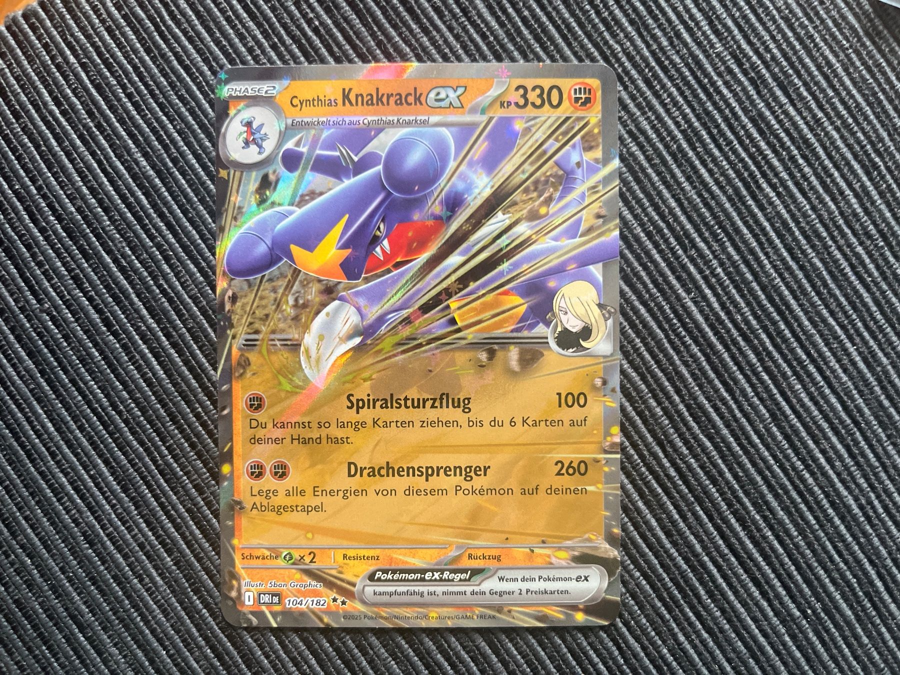 Pokémon Carte collezionabili: Pokemon Knakrack EX Rivalen near Mint – Nuovo (secondo la descrizione) da Wabern venduto da Collectfun