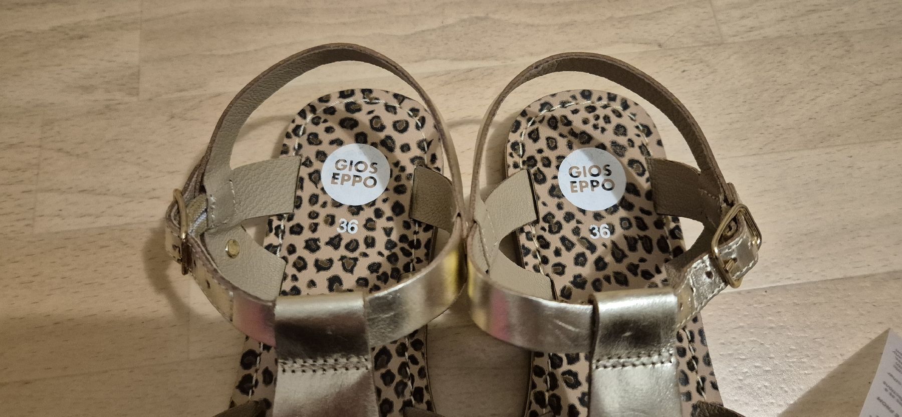 Scarpe per ragazze: Gios Eppo Sandalen, Gold – Nuovo e nell'imballaggio originale da Schwyz venduto da Vesparider01 5