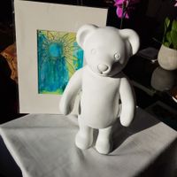 Polyresin Teddy STEHEND Rohlinge vom Bären Sommer in Zürich