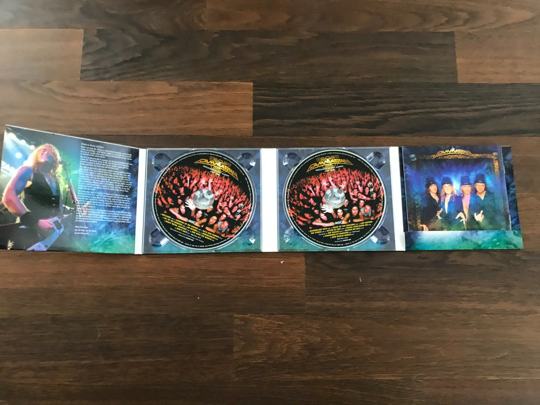 CDs: GAMMA RAY - Skeletons in the Closet - 2CD - Enhanced – Gebraucht aus Buchs AG von Archie 2