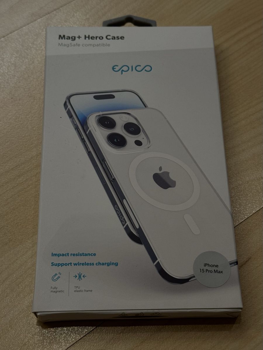 Covers & Schutzfolien: Epico Mag+ Hero Case iPhone 15 Pro Max, transparent (neu!) – Neu und originalverpackt aus Tuggen von jess_gls06