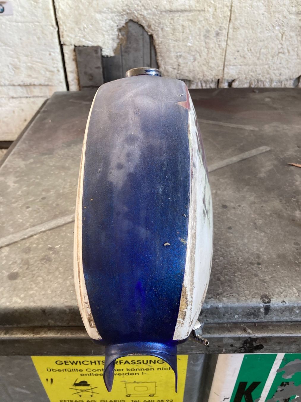 Sachs Autres accessoires p. véhicule: Sachs 502/503, Benzintank – Défectueux à Filzbach par Sugi7 1