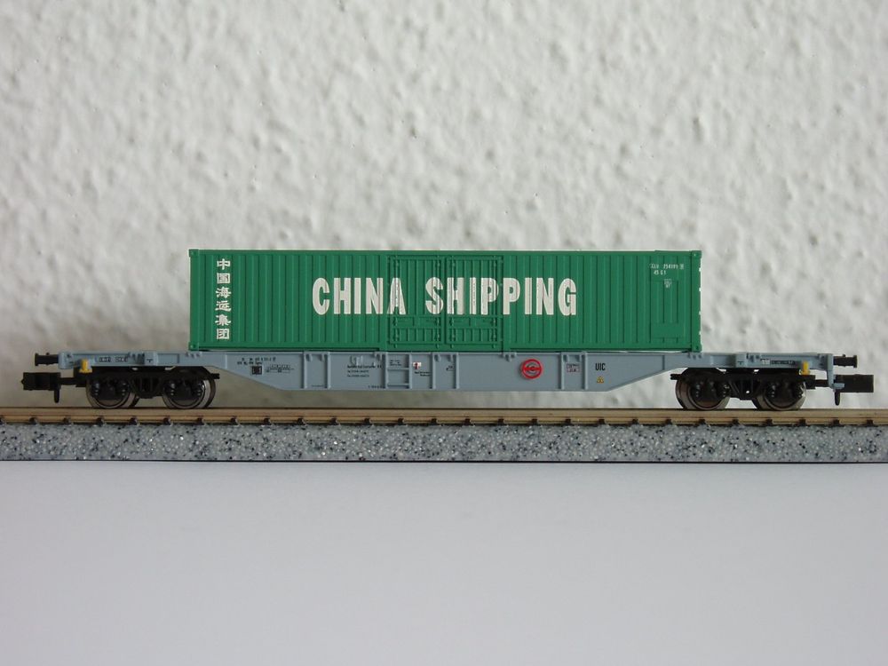 Containertragwagen CHINA SHIPPING Minitrix 15645-04 | Kaufen Auf Ricardo