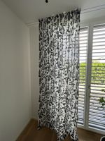 Ikea Vorhang mit Pflanzenmuster