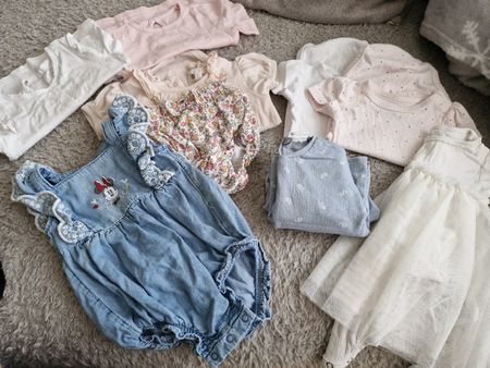 Sommer Set Mädchen Kleider Grösse 62/68, Top Zustand!