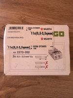 Wago 450V, 2,5mm' solid 24A T 60 11x(0,5-2,5gmm  i