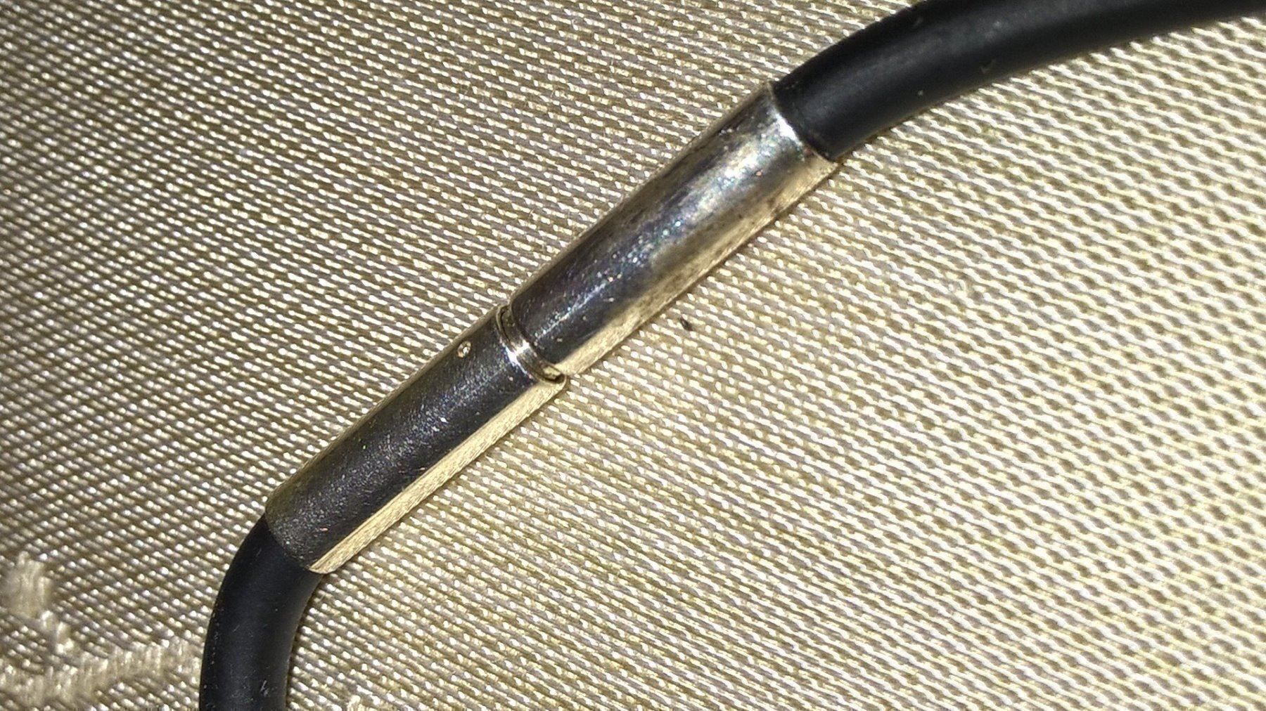 Ketten: Silber-Naturstein-Anhänger an Kautschukb – Gebraucht aus Rheinfelden von Cleopatra2000 3