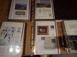 ET Blätter Liechtenstein 1988 / 1990 / 1994 / 1986 / 1984