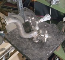 antike Mischbatterie 1920er- bis 1940er-Jahren Frankreich 